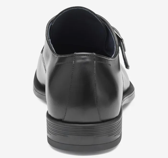 JohnstonandMurphy SlipOns and Loafers Flynch Monk Strap Black Italian Calfskin 8211 Men JohnstonandMurphy SlipOns and Loafers Flynch Monk Strap Black Italian Calfskin 8211 Men