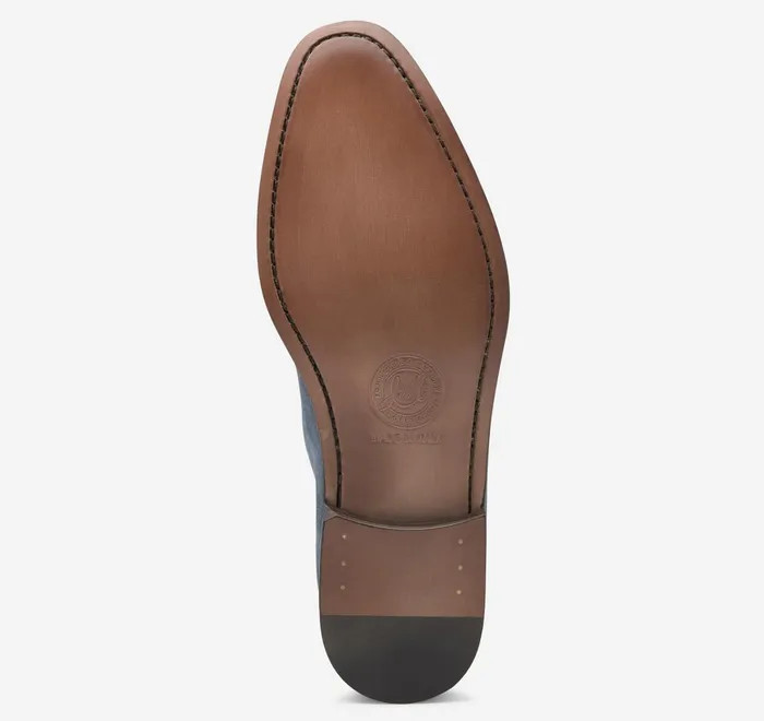 JohnstonandMurphy SlipOns and Loafers Taylor Penny Loafer Snuff Italian Suede 8211 Men JohnstonandMurphy SlipOns and Loafers Taylor Penny Loafer Snuff Italian Suede 8211 Men