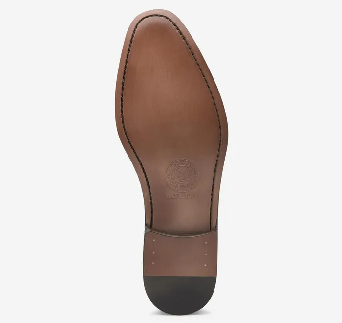 JohnstonandMurphy SlipOns and Loafers Taylor Penny Loafer Taupe Italian Suede 8211 Men JohnstonandMurphy SlipOns and Loafers Taylor Penny Loafer Taupe Italian Suede 8211 Men
