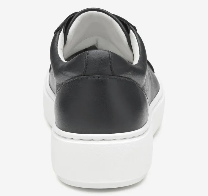 JohnstonandMurphy Sneakers Cammie LaceUp Black Tumbled Full Grain 8211 Women JohnstonandMurphy Sneakers Cammie LaceUp Black Tumbled Full Grain 8211 Women