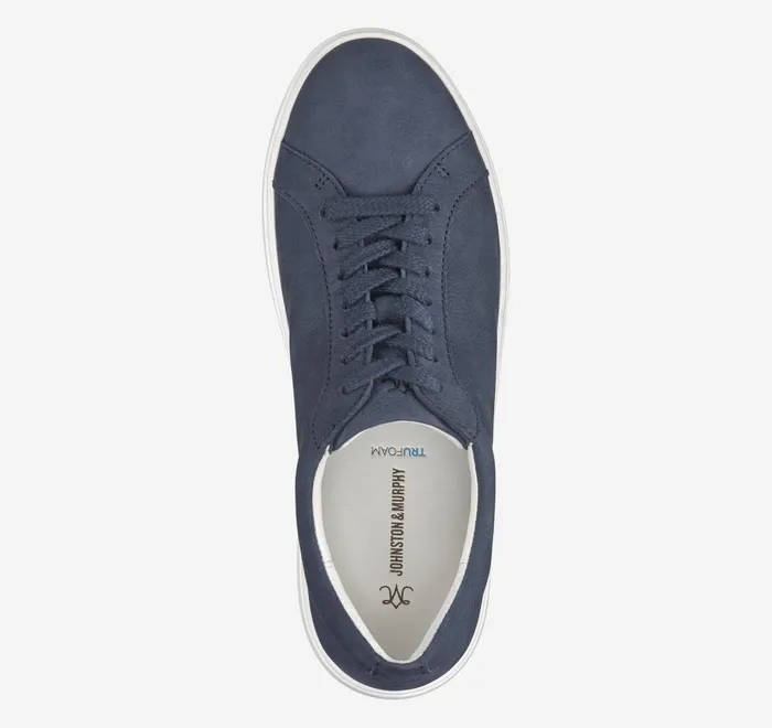 JohnstonandMurphy Sneakers Cammie LaceUp Navy Tumbled Nubuck 8211 Women