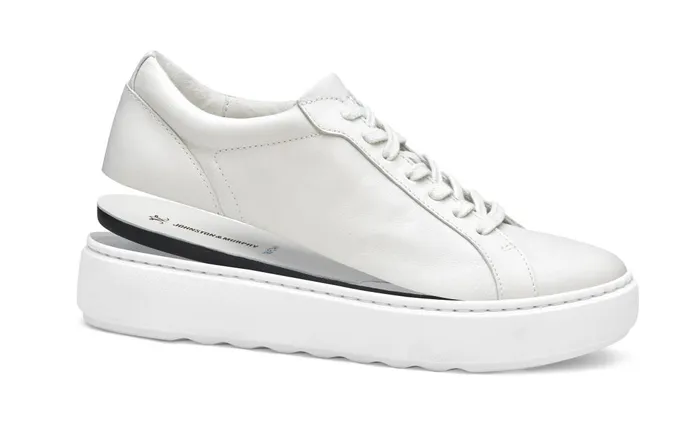 JohnstonandMurphy Sneakers Cammie LaceUp Navy Tumbled Nubuck 8211 Women