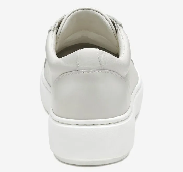 JohnstonandMurphy Sneakers Cammie LaceUp White Tumbled Full Grain 8211 Women