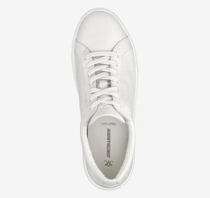 JohnstonandMurphy Sneakers Cammie LaceUp White Tumbled Full Grain 8211 Women