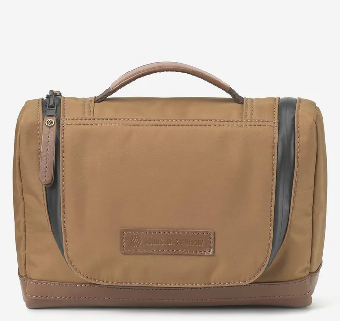 JohnstonandMurphy Travel Accessories Hudson Waterproof Travel Kit Cognac 8211 Men JohnstonandMurphy Travel Accessories Hudson Waterproof Travel Kit Cognac 8211 Men