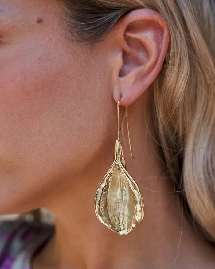 Jubia Drop Earrings Whitegold Women Polin Et Moi Jewelry