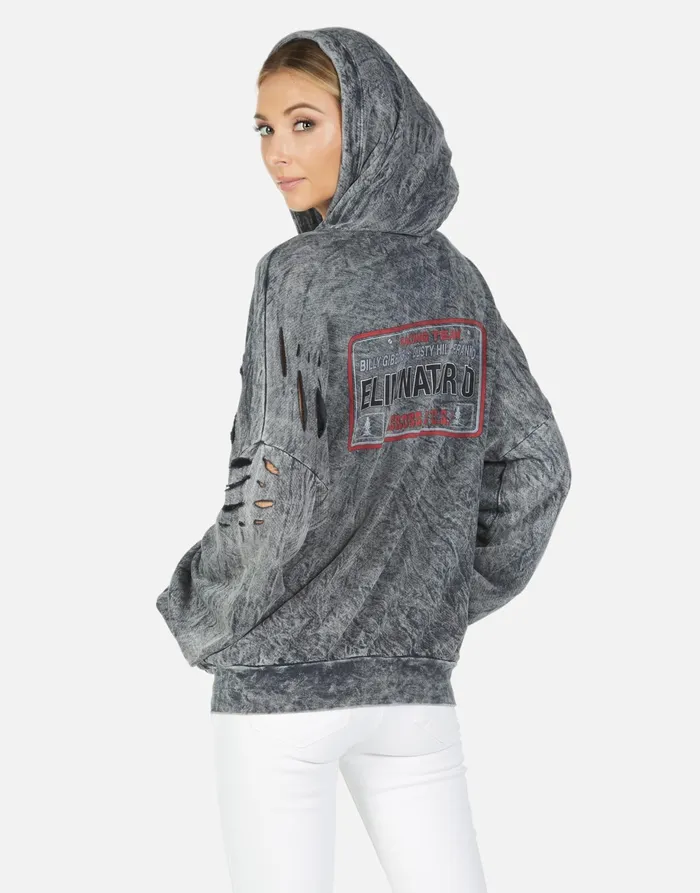 Kaliyah ZZ Top Eliminator Onyx Mineral Women039s Lauren Moshi Hoodies