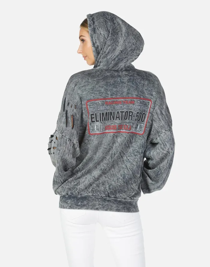 Kaliyah ZZ Top Eliminator Onyx Mineral Women039s Lauren Moshi Hoodies