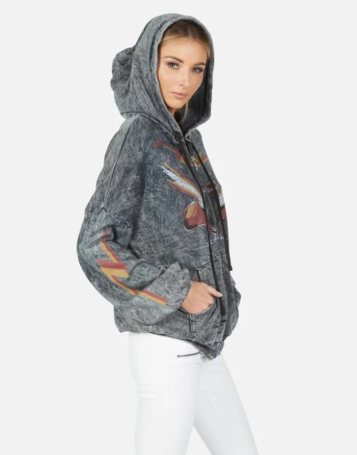 Kaliyah ZZ Top Eliminator Onyx Mineral Women039s Lauren Moshi Hoodies