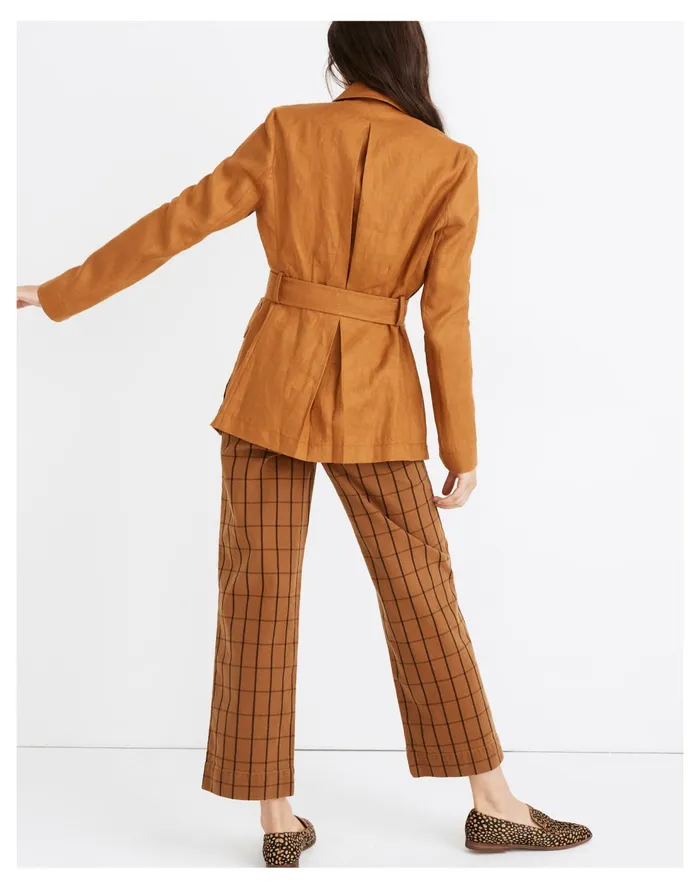 Karen Walker Chamomile Blazer Golden Oak Women Madewell Jackets Karen Walker Chamomile Blazer Golden Oak Women Madewell Jackets