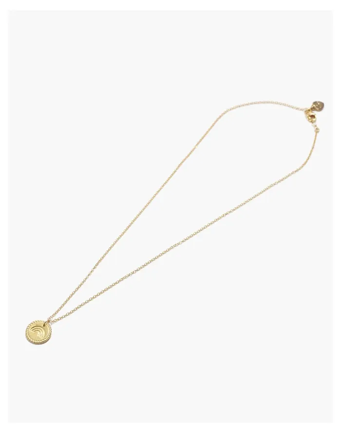 Katie Dean Jewelry Rainbow Necklace Gold Women Madewell Necklaces