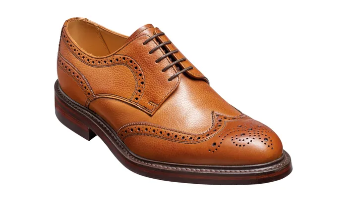 Kelmarsh 8211 Cedar Grain Mens Barker Shoes Mens Brogues