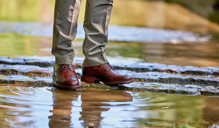 Kelmarsh 8211 Cedar Grain Mens Barker Shoes Mens Brogues
