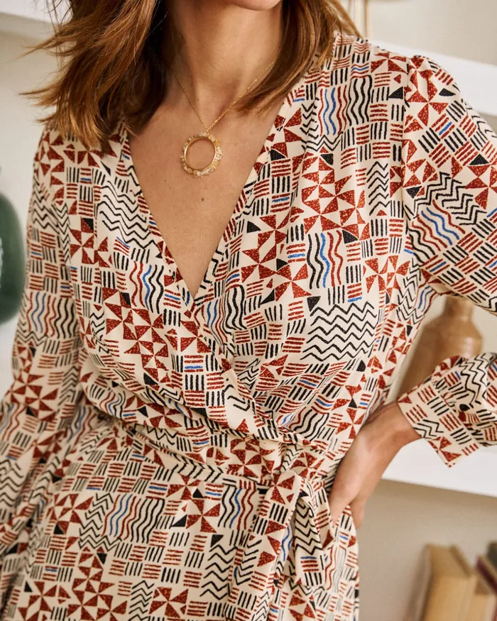Kiana Ethnic Dress Raw Women Polin Et Moi Dresses And Jumpsuits