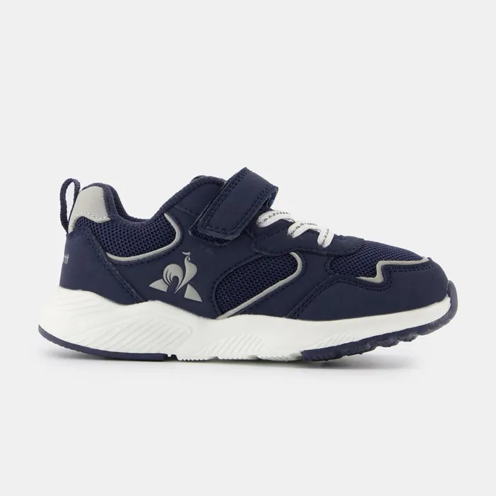 Kid Kids Le Coq Sportif CHAUSSURES ENFANT Shoes LCS RUNNER PS Kids Moonlit Oceansilver