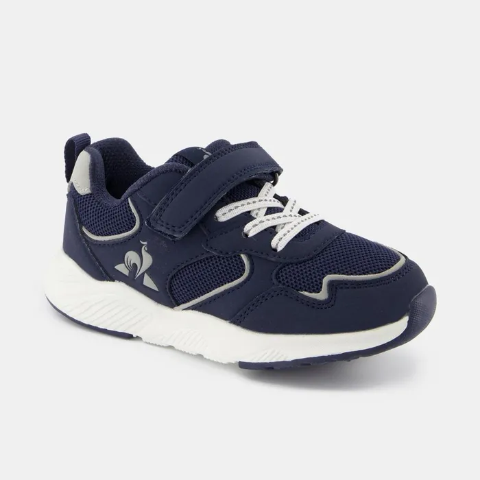 Kid Kids Le Coq Sportif CHAUSSURES ENFANT Shoes LCS RUNNER PS Kids Moonlit Oceansilver