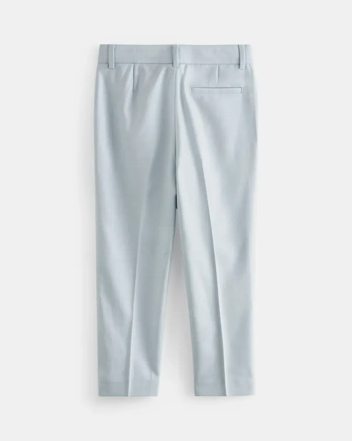 Kids APOSTOL 8211 Pleated Suit Trousers Medium Blue Ted Baker Older Boys