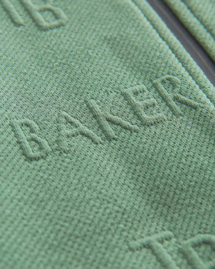 Kids CACE 8211 Branded Fleece Lined Snuggle Suit Green Ted Baker Baby