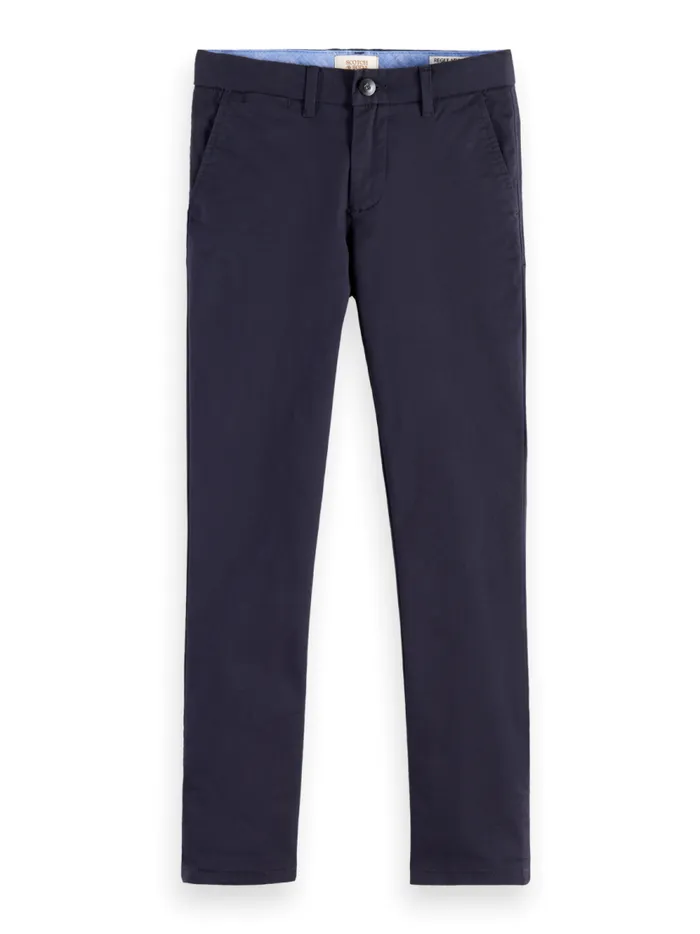 Kids Essential Regular Slim Fit Classic Chino Sand Scotch and Soda Pants