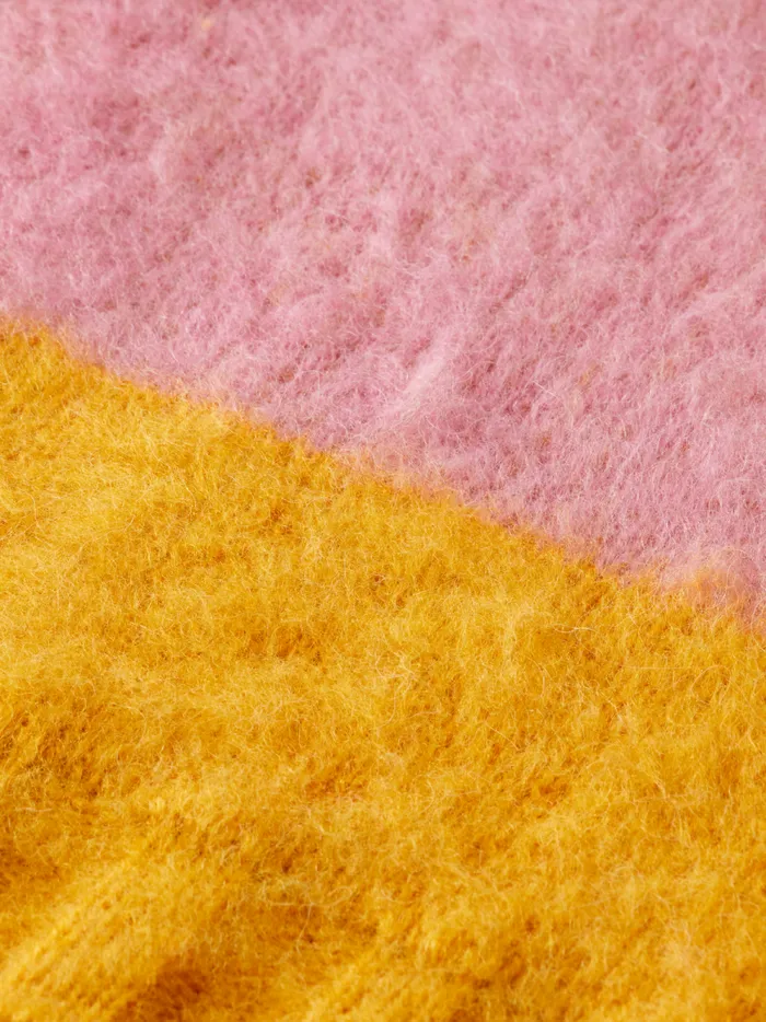 Kids FLUFFY COLOUR BLOCK PULLOVER Colourblock Scotch and Soda Knitwear
