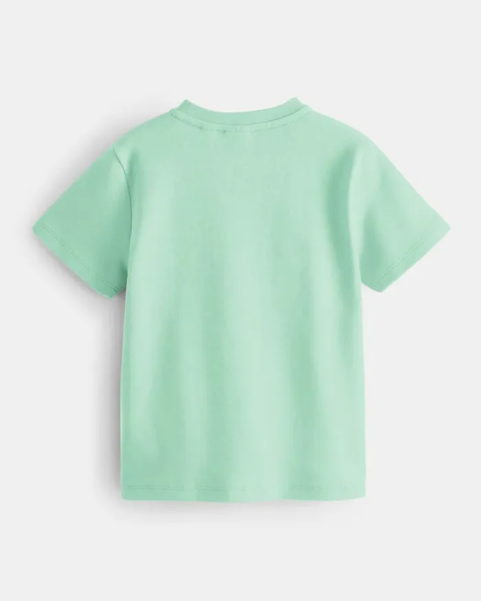 Kids GAVRIL 8211 Textured T Pattern TShirt Green Ted Baker Tops