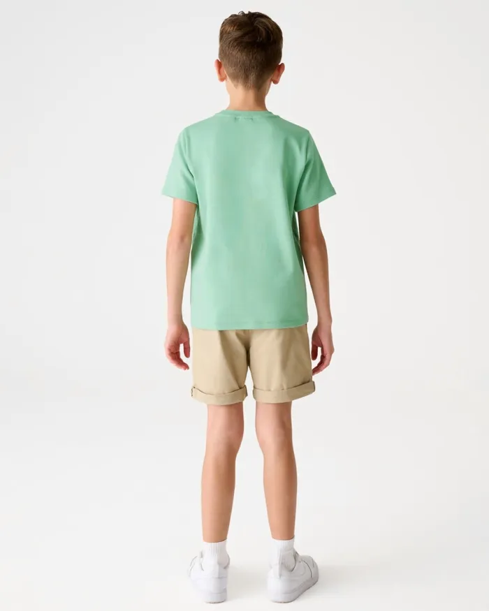 Kids GAVRIL 8211 Textured T Pattern TShirt Green Ted Baker Tops