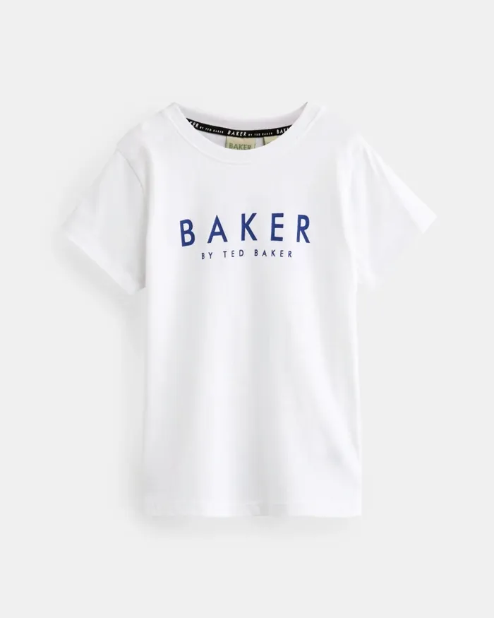 Kids HALIMAT 8211 Short Sleeve Floral Shirt And TShirt Set Navy Ted Baker Tops Kids HALIMAT 8211 Short Sleeve Floral Shirt And TShirt Set Navy Ted Baker Tops