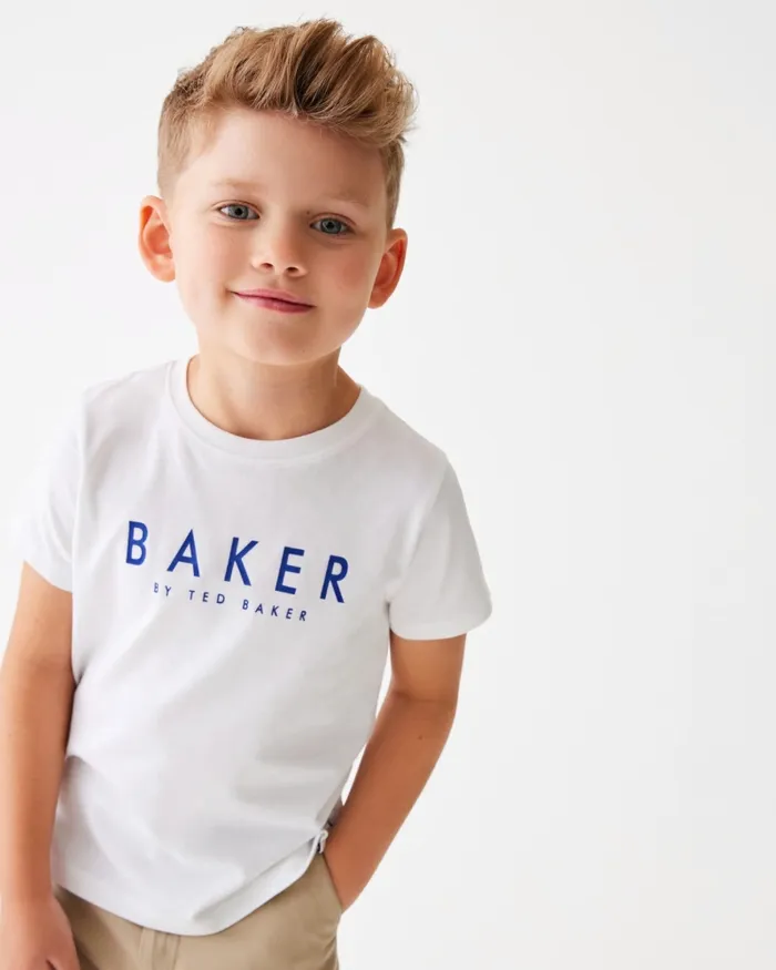 Kids HALIMAT 8211 Short Sleeve Floral Shirt And TShirt Set Navy Ted Baker Tops Kids HALIMAT 8211 Short Sleeve Floral Shirt And TShirt Set Navy Ted Baker Tops