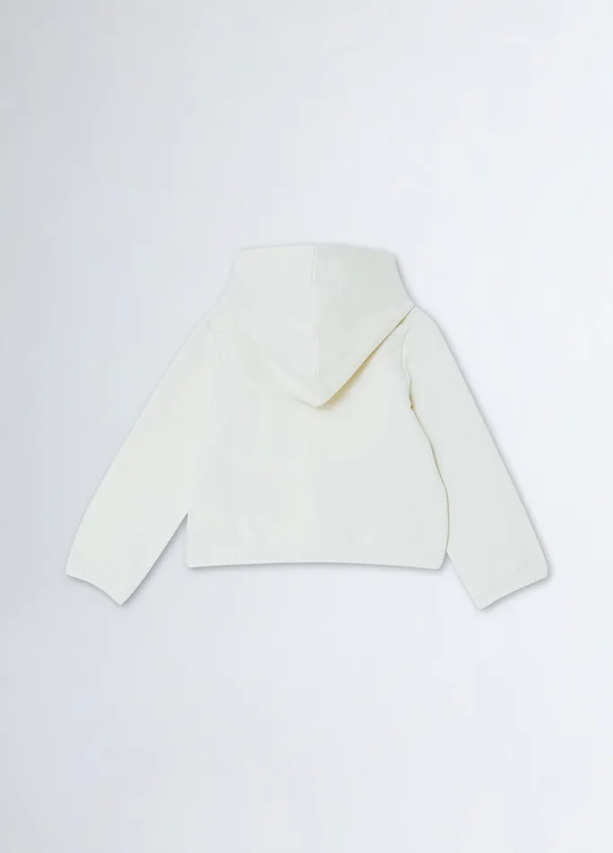 Kids Liujo Jumpers and Sweatshirts Hoody White