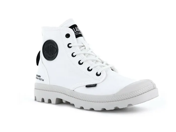 Kids Palladium Boots Pampa Hi Htg Supply Star White