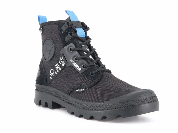 Kids Palladium Boots Pampa X Destiny Black