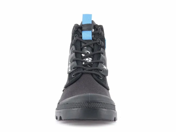 Kids Palladium Boots Pampa X Destiny Black