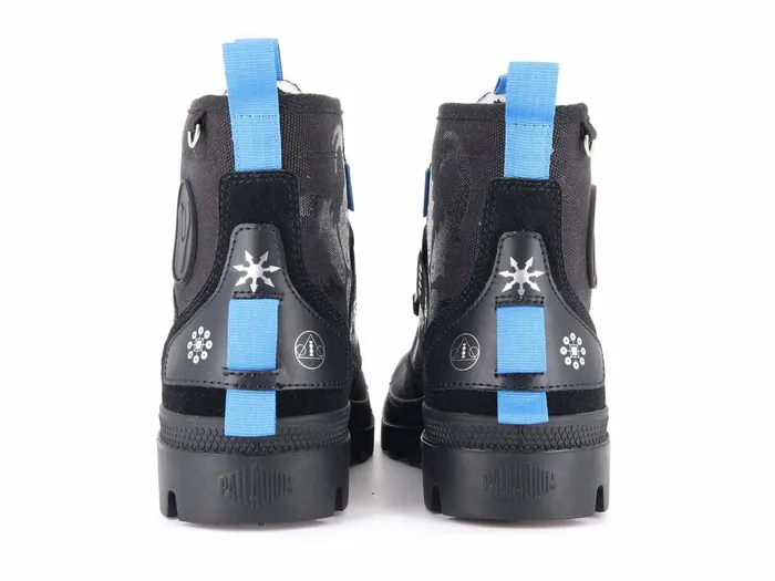 Kids Palladium Boots Pampa X Destiny Black