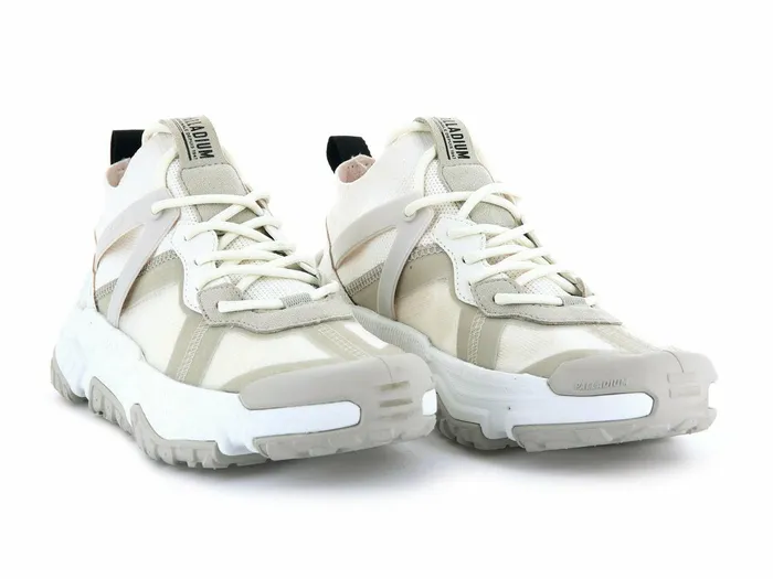 Kids Palladium Sneakers OffGrid Lo Adventure Star White
