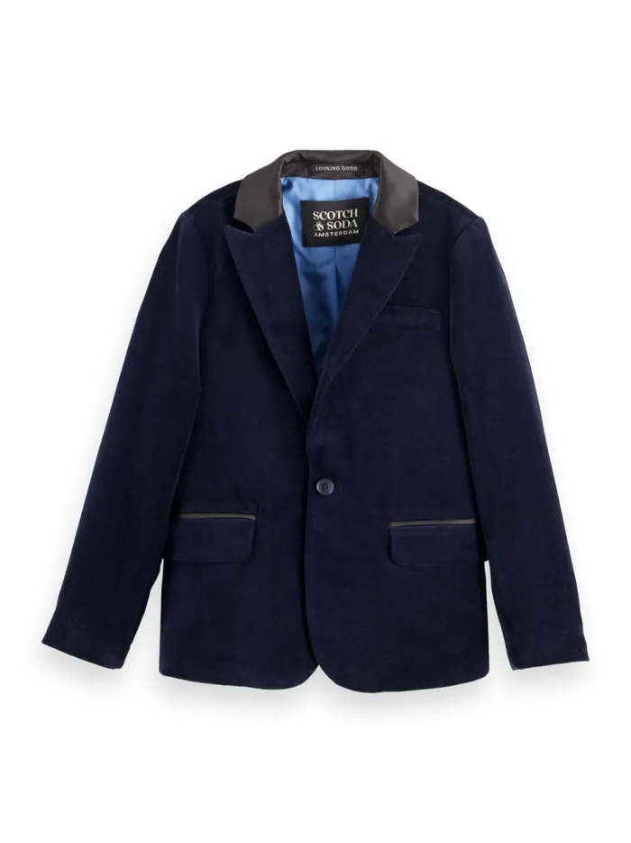 Kids VELVET BLAZER Night Scotch and Soda Blazers