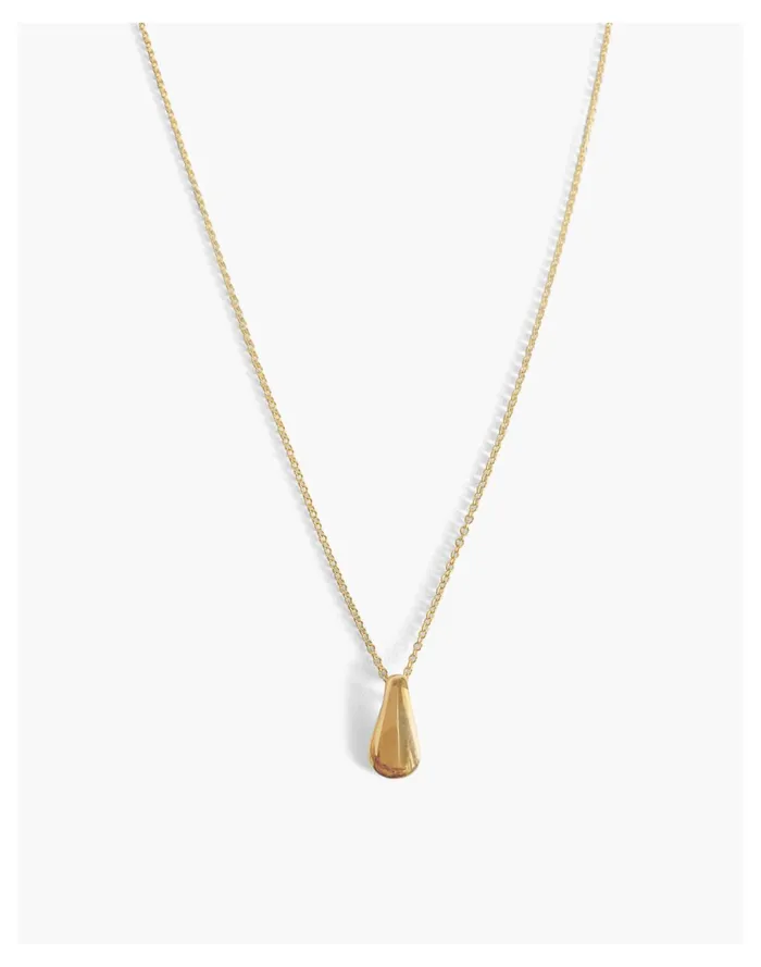 Kinn 14k Gold Teardrop 18034 Necklace Gold Women Madewell Fine Jewelry