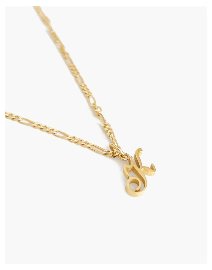 Kinn Love Letter Charm Pendant Letter A Women Madewell 14K GoldPlated Kinn Love Letter Charm Pendant Letter A Women Madewell 14K GoldPlated