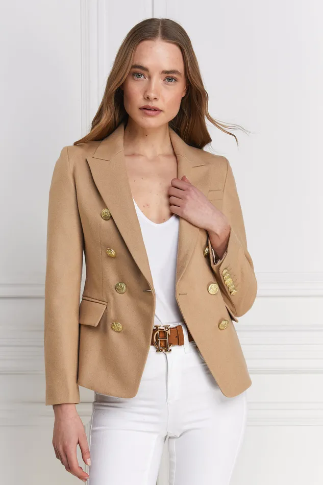 Knightsbridge Blazer Camel Women Holland Cooper Blazers
