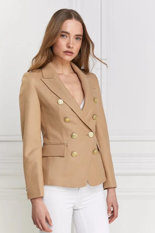 Knightsbridge Blazer Camel Women Holland Cooper Blazers