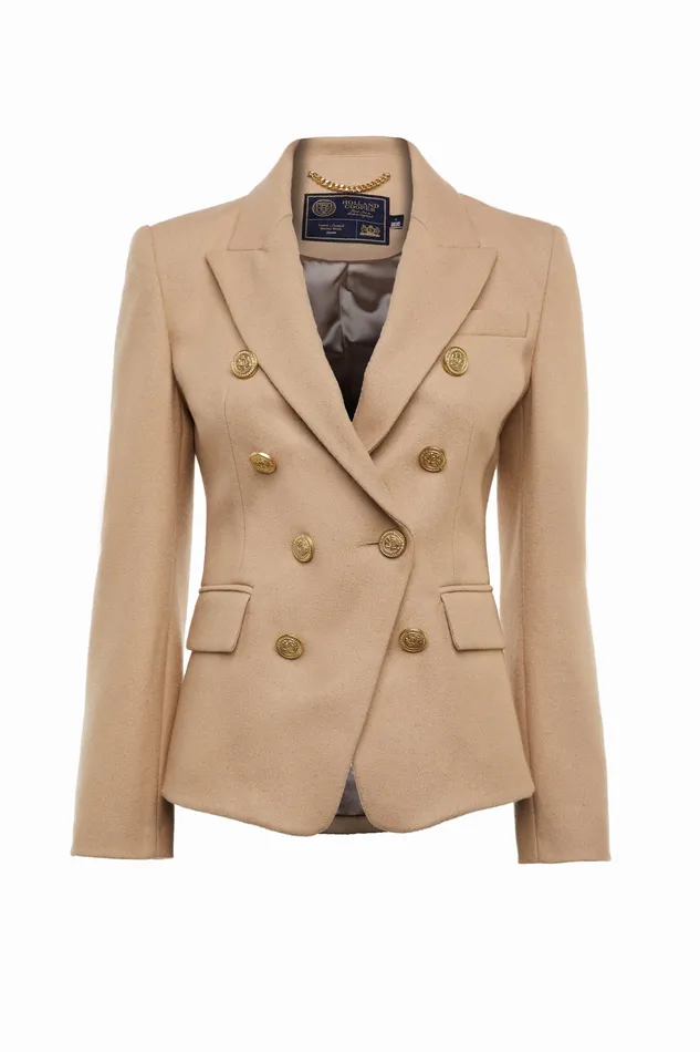 Knightsbridge Blazer Camel Women Holland Cooper Blazers