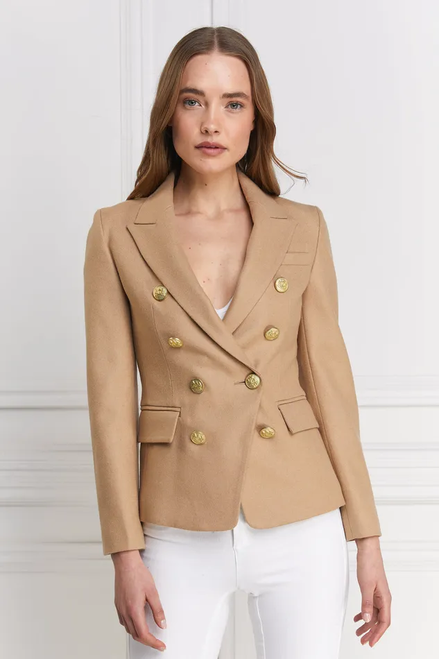 Knightsbridge Blazer Camel Women Holland Cooper Blazers
