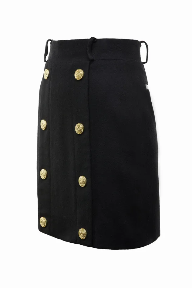 Knightsbridge Skirt Soft Black Women Holland Cooper Skirts