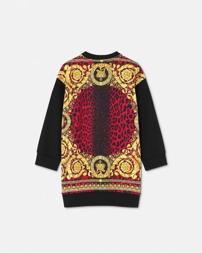Knitwear and Sweatshirts Kids Versace Sweatshirt Dress Black