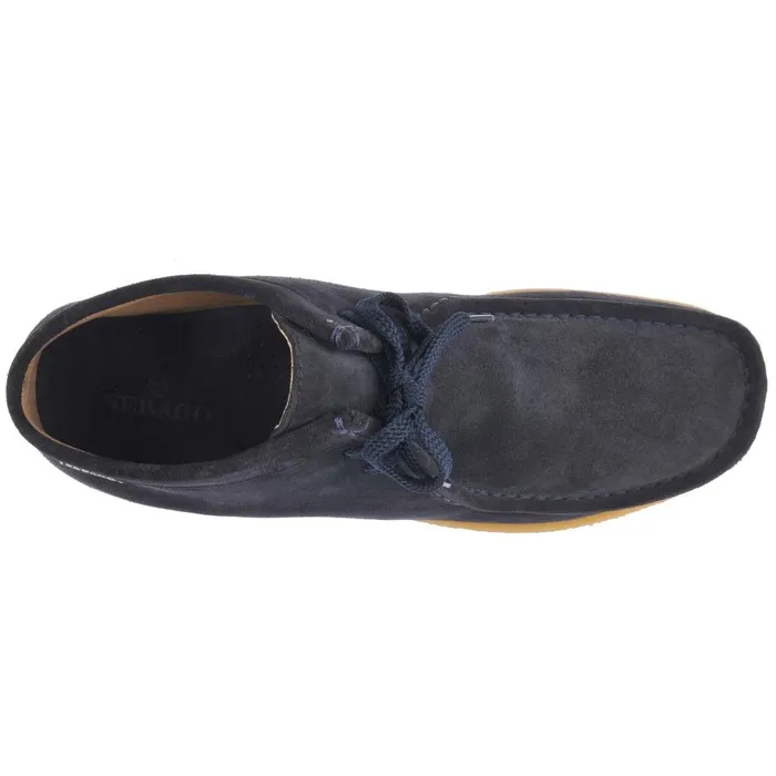 Koala Mid Blue Men Sebago Laced Shoes Koala Mid Blue Men Sebago Laced Shoes