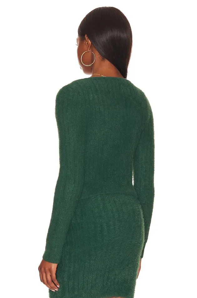 Laina Cardigan Dark Green Women Lovers Friends Sweaters and Knits