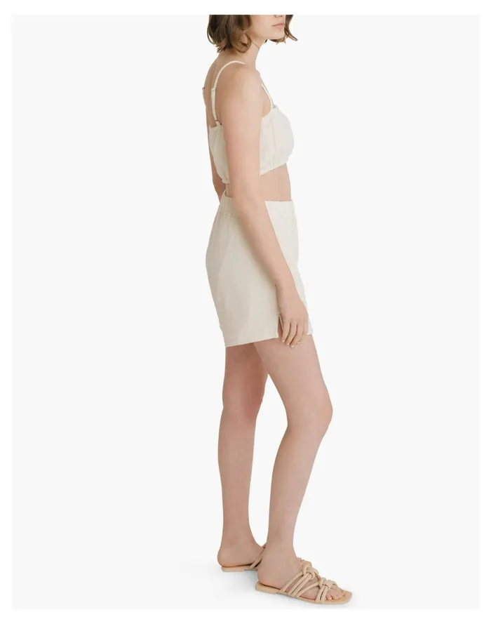 LAUDE The Label The Mara Top Natural Women Madewell Tops and Shirts