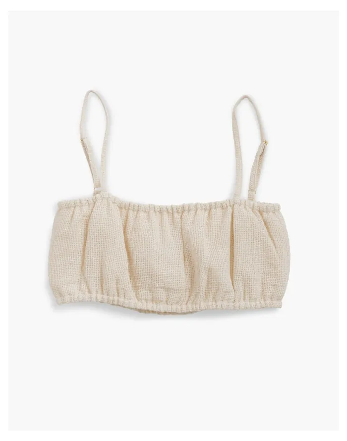 LAUDE The Label The Mara Top Natural Women Madewell Tops and Shirts