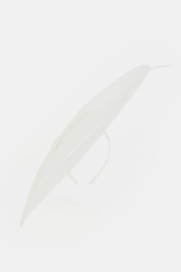 Layered Mesh Detail Headband Fascinator Ivory Women Karen Millen Fascinators