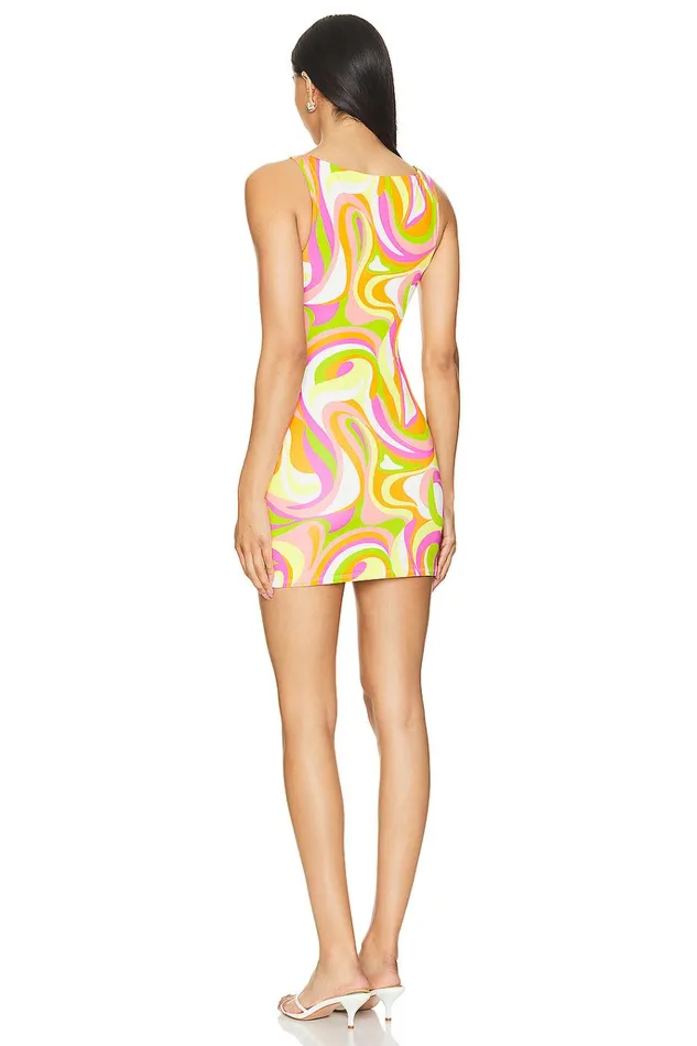 Layla Mini Dress Swirl Multi Women Lovers Friends Dresses