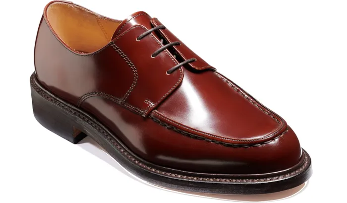 Lee 8211 Wood Brown Cobbler Mens Barker Shoes Mens Derbys